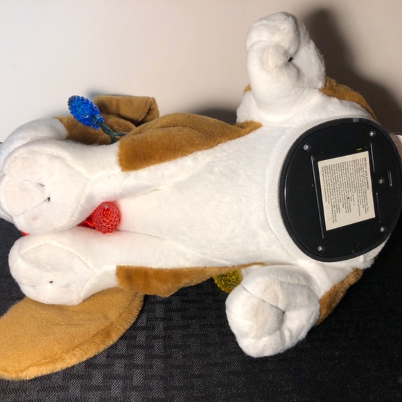 RARE PBC International Musical Beagle Puppy Dog Christmas Lights Animated 14" - Picture 11 of 13
